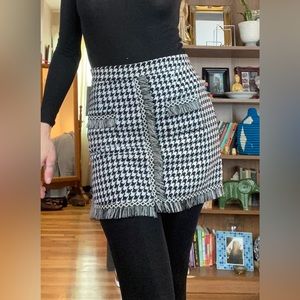 Clueless style tweed miniskirt